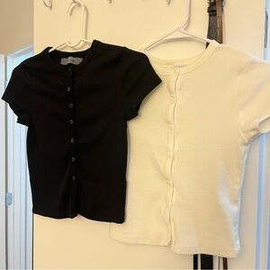 button up tees